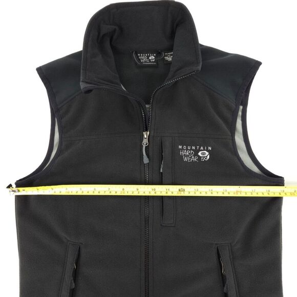 NEW Mountain Hardwear Tech Vest Soft Shell Windproof Fleece Gorpcore Trail Black - Picture 3 of 9